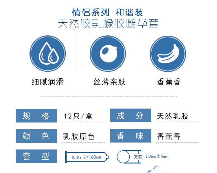 情侶避孕套經(jīng)典系列和諧裝(圖2)